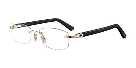 cartier rimless glasses